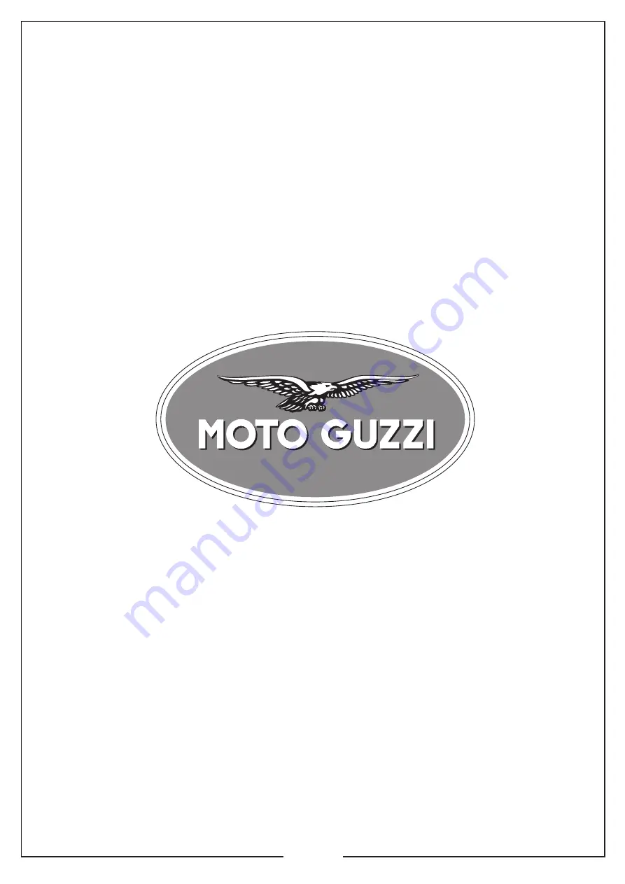 MOTO GUZZI 8877724 Instructions Manual Download Page 8