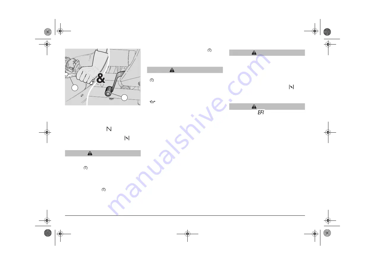 MOTO GUZZI BREVA V750 IR Use And Maintenance Book Download Page 38