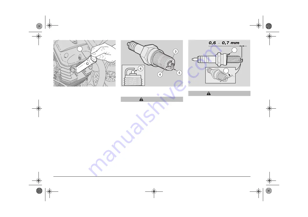 MOTO GUZZI BREVA V750 IR Use And Maintenance Book Download Page 60