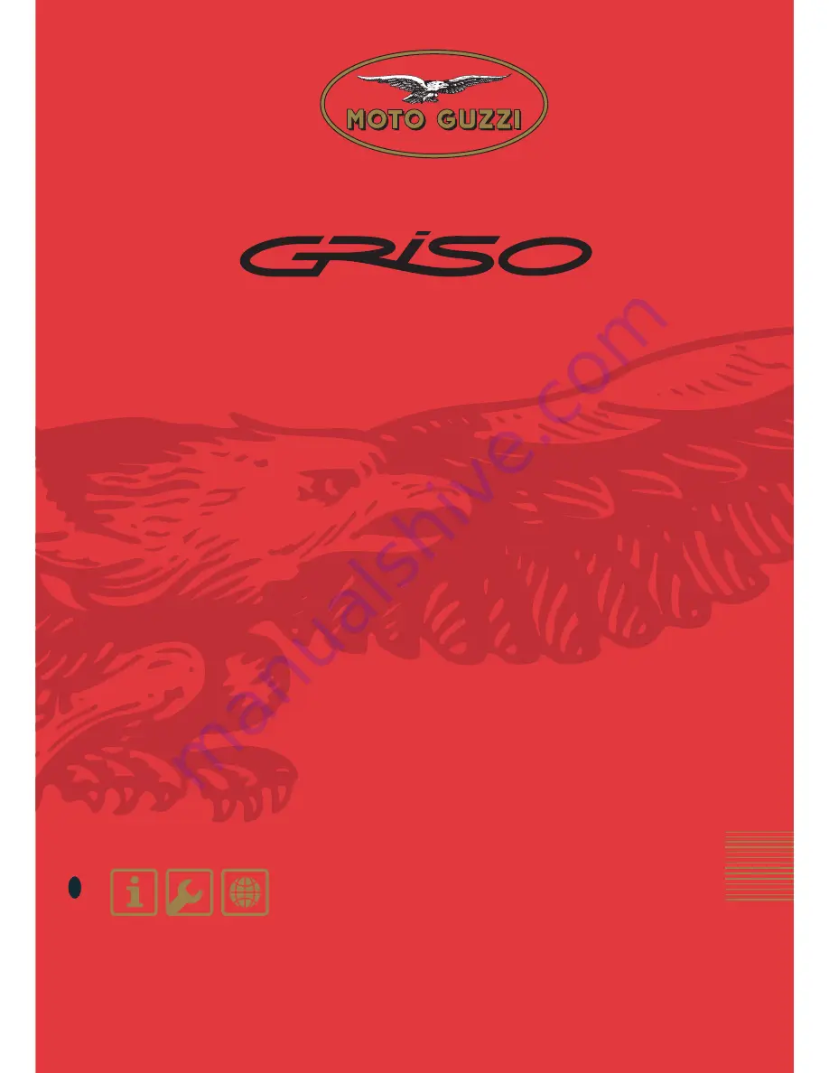 MOTO GUZZI Griso V1100 Workshop Manual Download Page 1