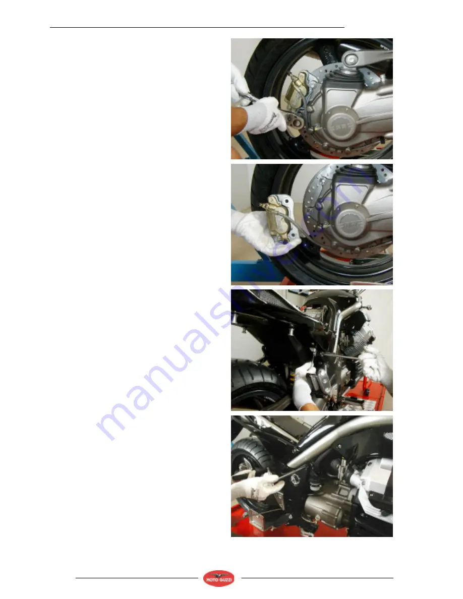 MOTO GUZZI Griso V1100 Workshop Manual Download Page 135