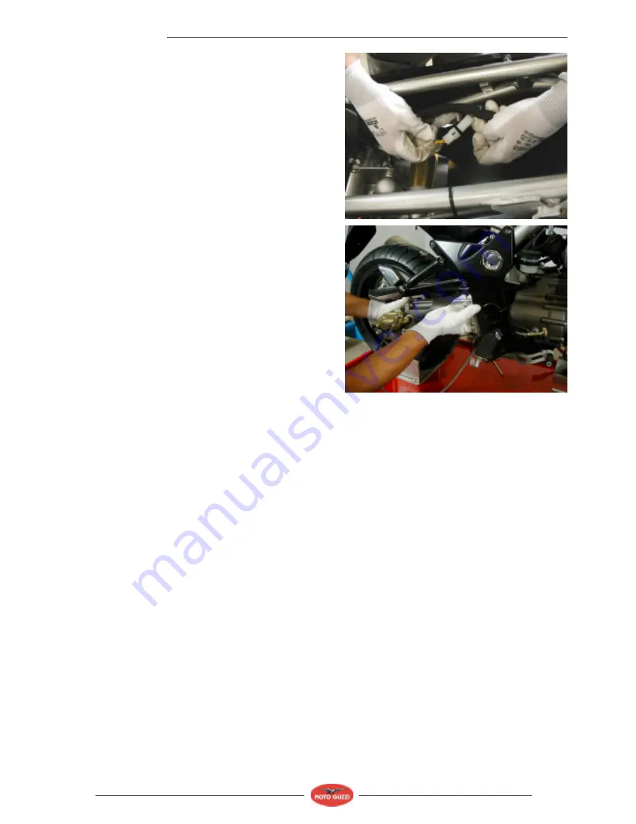 MOTO GUZZI Griso V1100 Workshop Manual Download Page 136