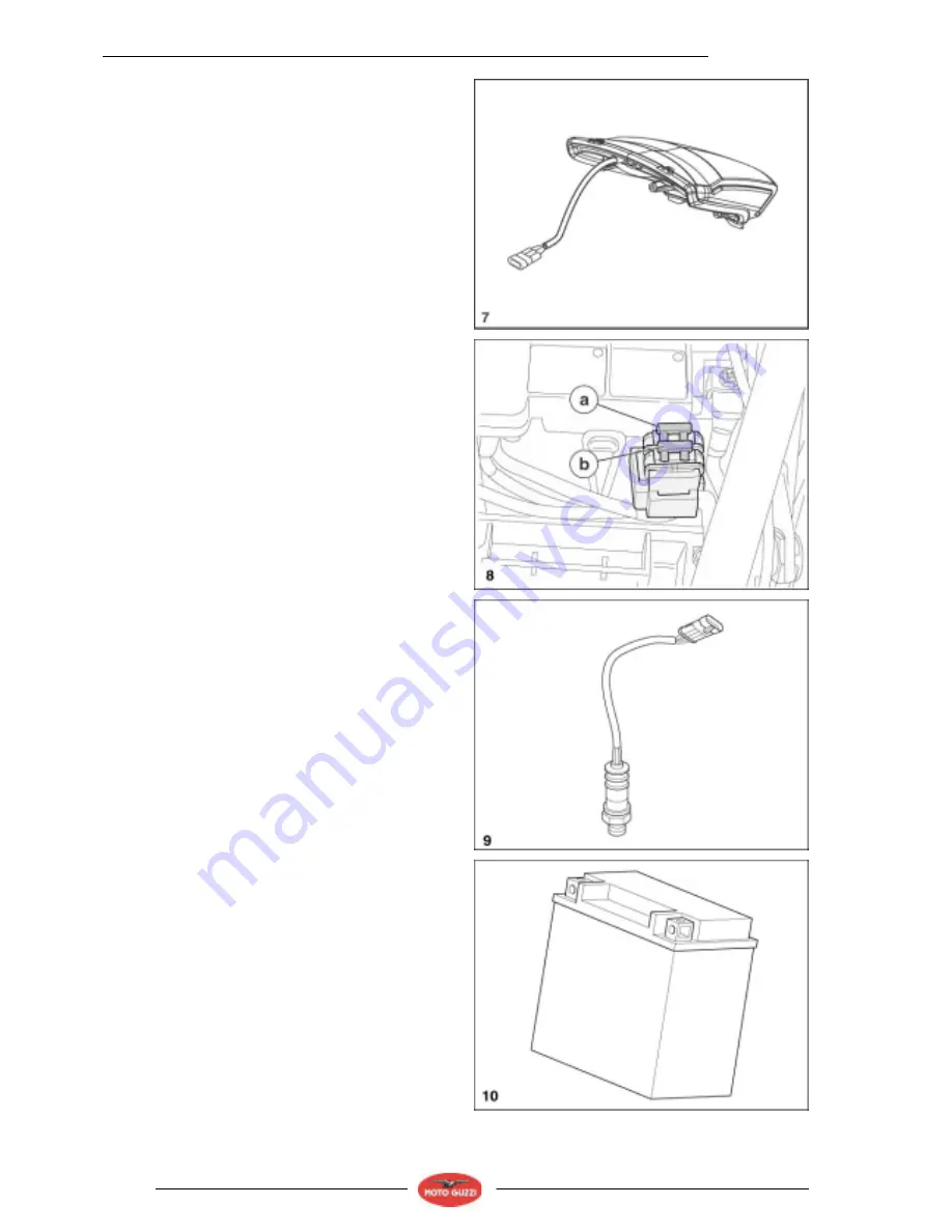 MOTO GUZZI Griso V1100 Workshop Manual Download Page 143