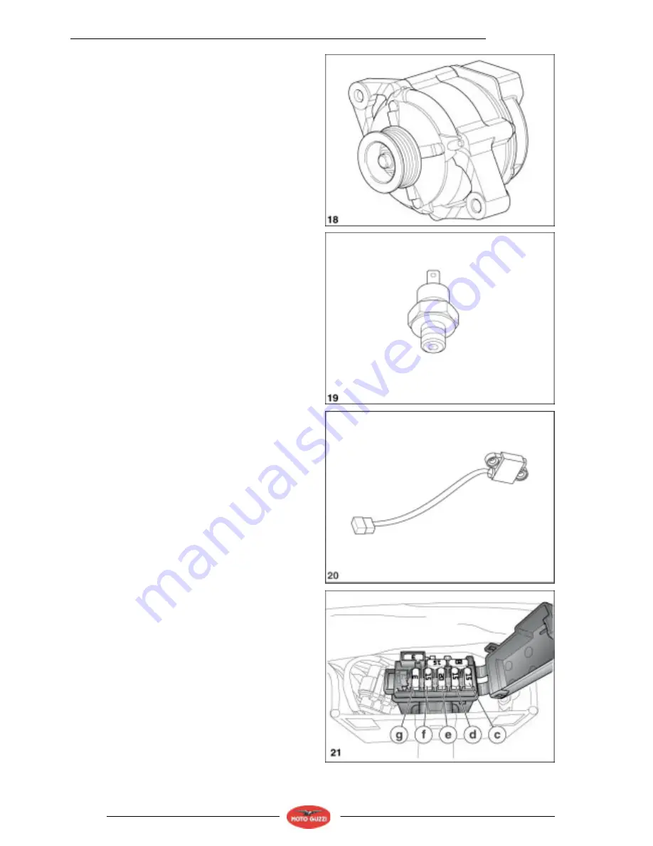 MOTO GUZZI Griso V1100 Workshop Manual Download Page 147