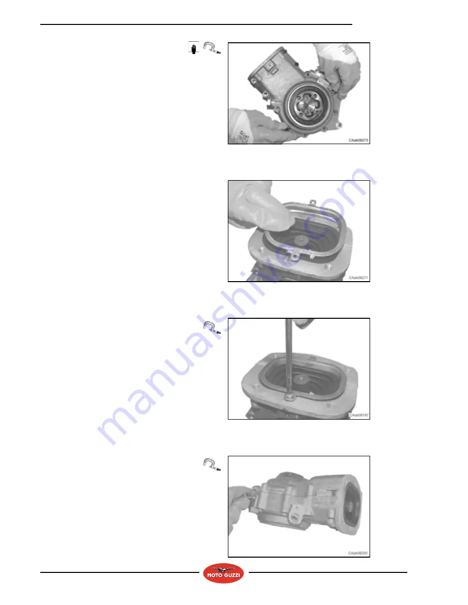 MOTO GUZZI Griso V1100 Workshop Manual Download Page 171