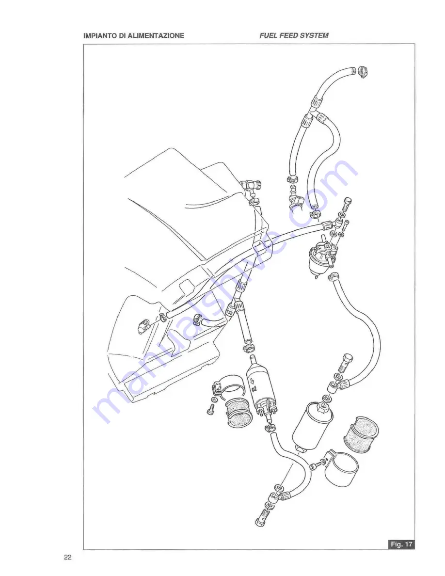 MOTO GUZZI quota 100 Workshop Manual Download Page 22