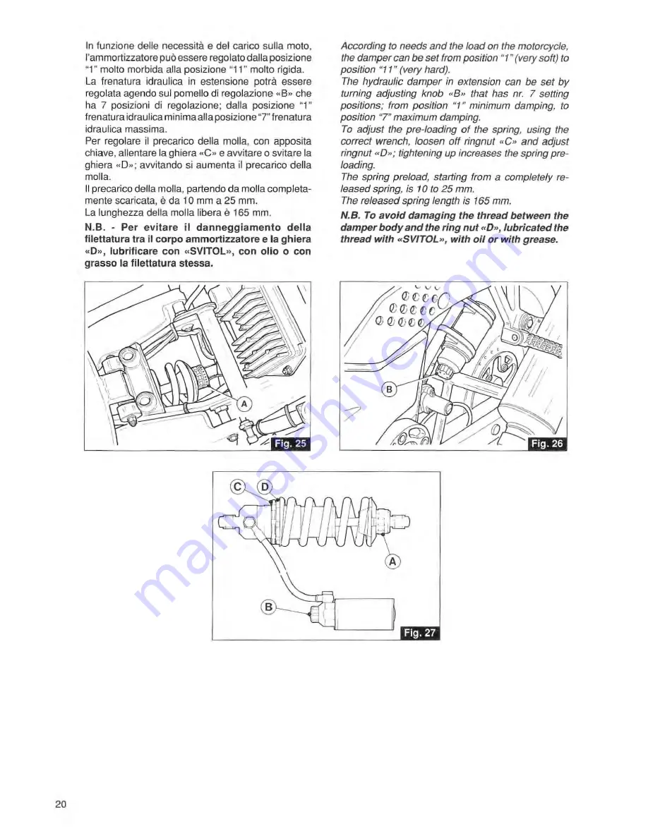 MOTO GUZZI sport 1100 Workshop Manual Download Page 22