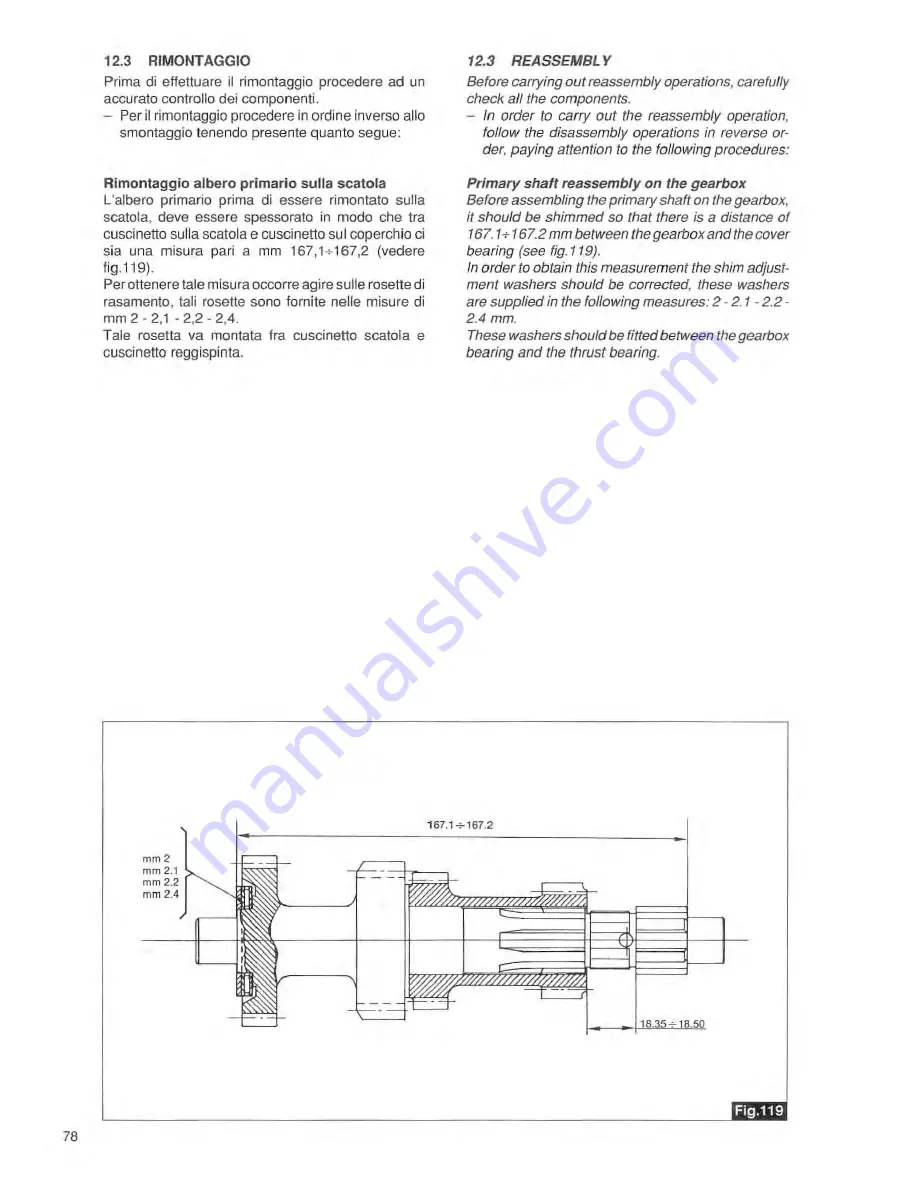 MOTO GUZZI sport 1100 Workshop Manual Download Page 80