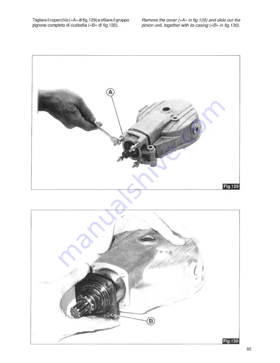 MOTO GUZZI sport 1100 Workshop Manual Download Page 87