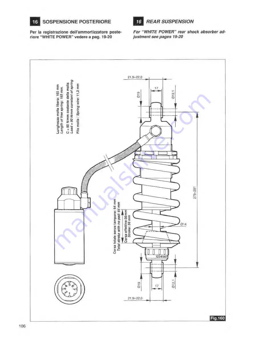 MOTO GUZZI sport 1100 Workshop Manual Download Page 108