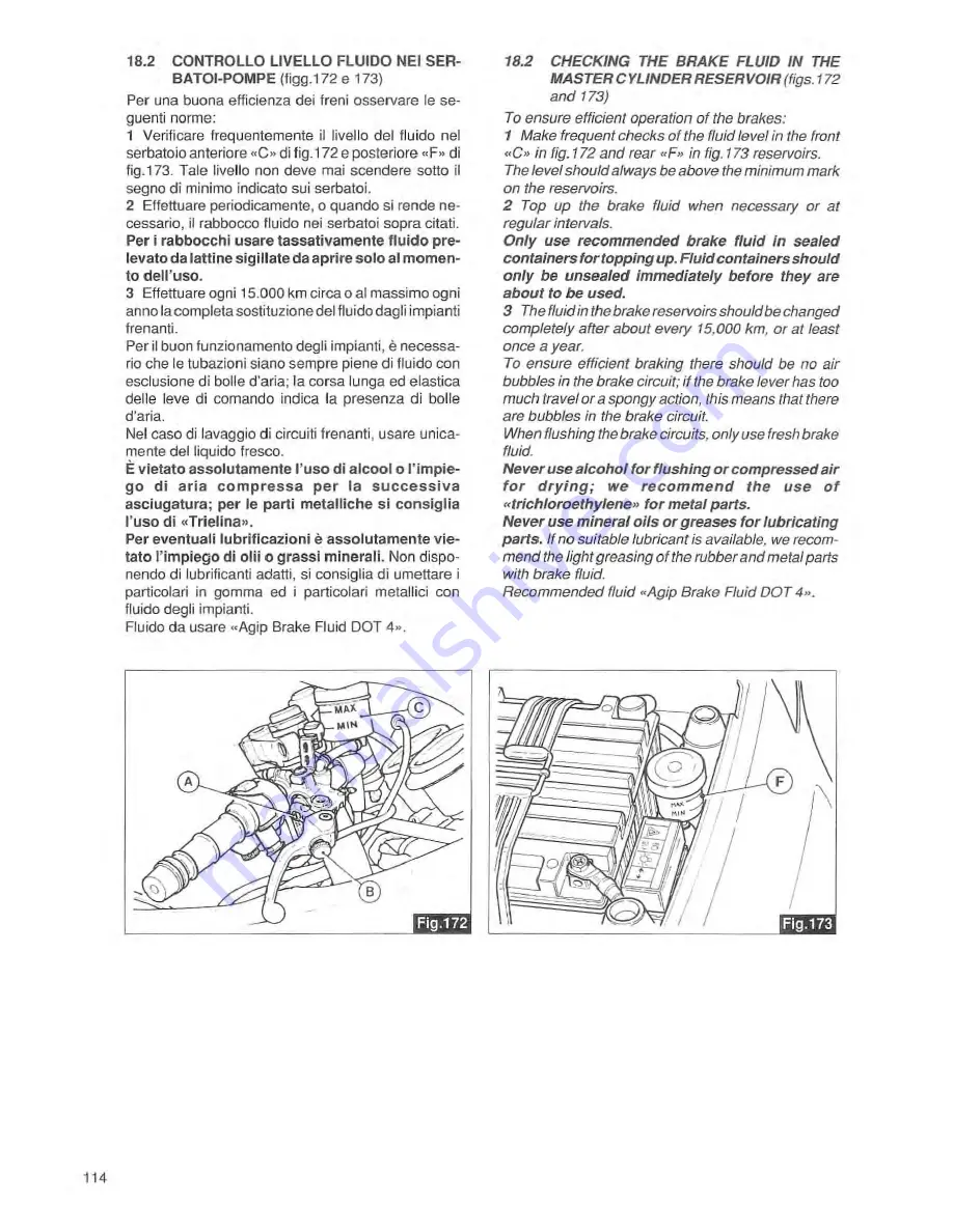 MOTO GUZZI sport 1100 Workshop Manual Download Page 116