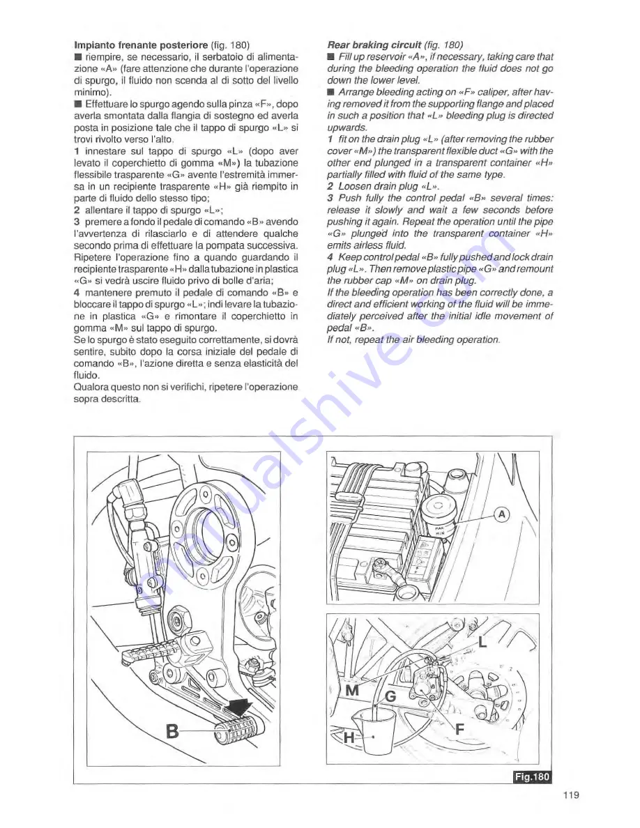 MOTO GUZZI sport 1100 Workshop Manual Download Page 121