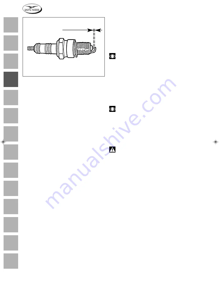 MOTO GUZZI V 11 SPORT Workshop Manual Download Page 74