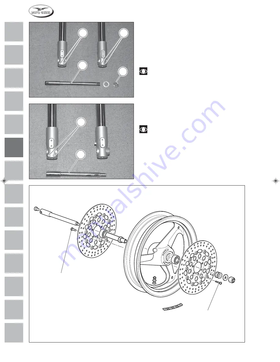 MOTO GUZZI V 11 SPORT Workshop Manual Download Page 122