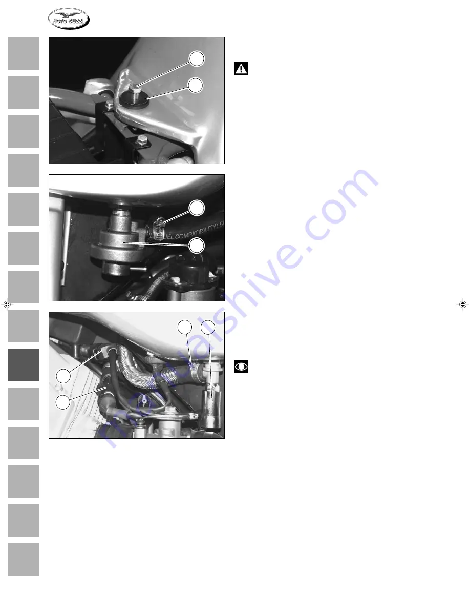 MOTO GUZZI V 11 SPORT Скачать руководство пользователя страница 198