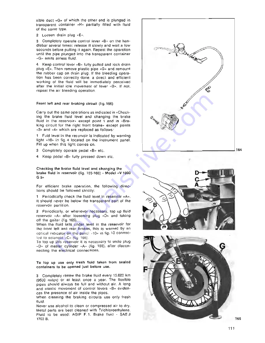 MOTO GUZZI V1000 G5 Скачать руководство пользователя страница 113