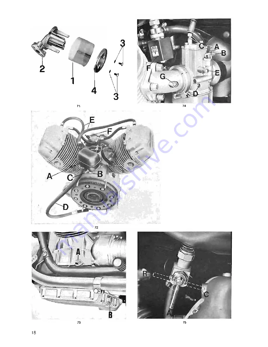 MOTO GUZZI V7 Sport-750 S Workshop Manual Download Page 108