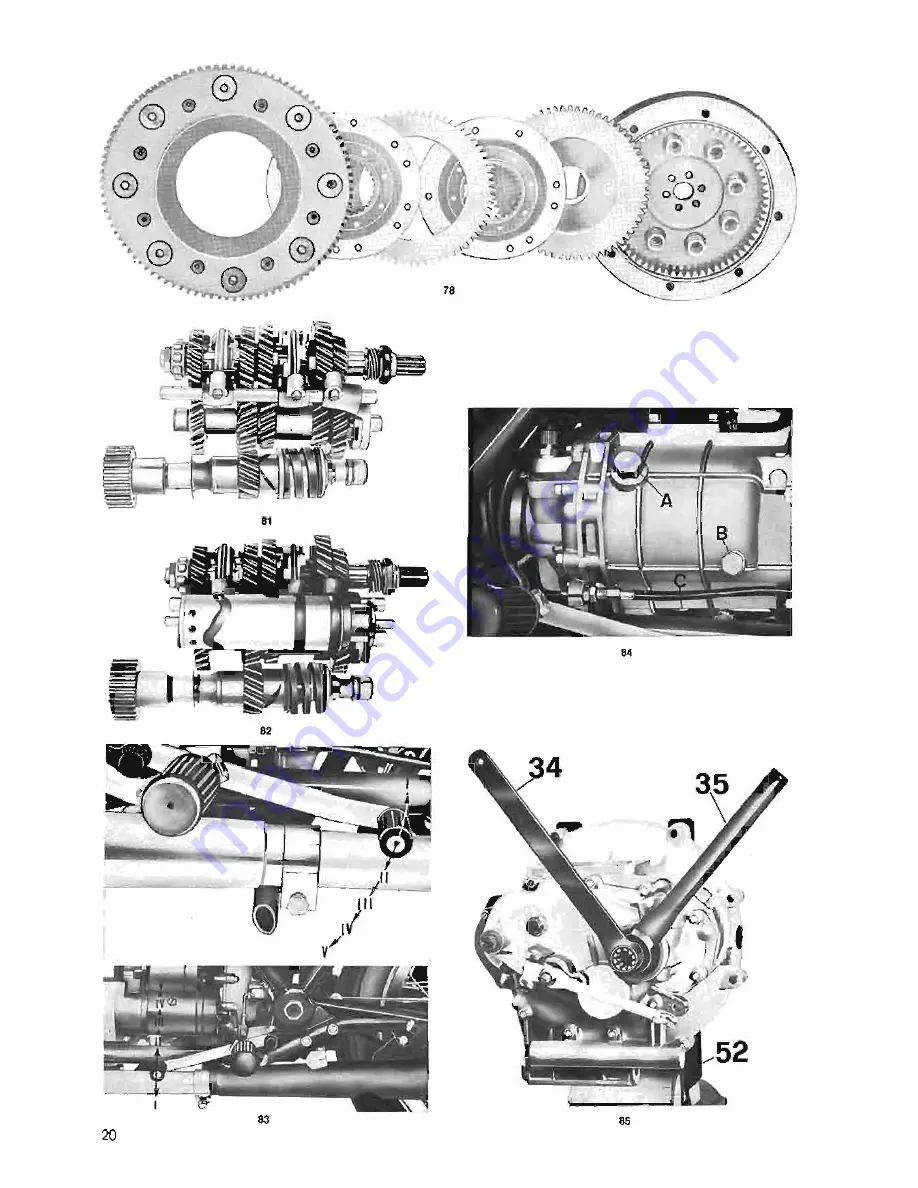 MOTO GUZZI V7 Sport-750 S Workshop Manual Download Page 110