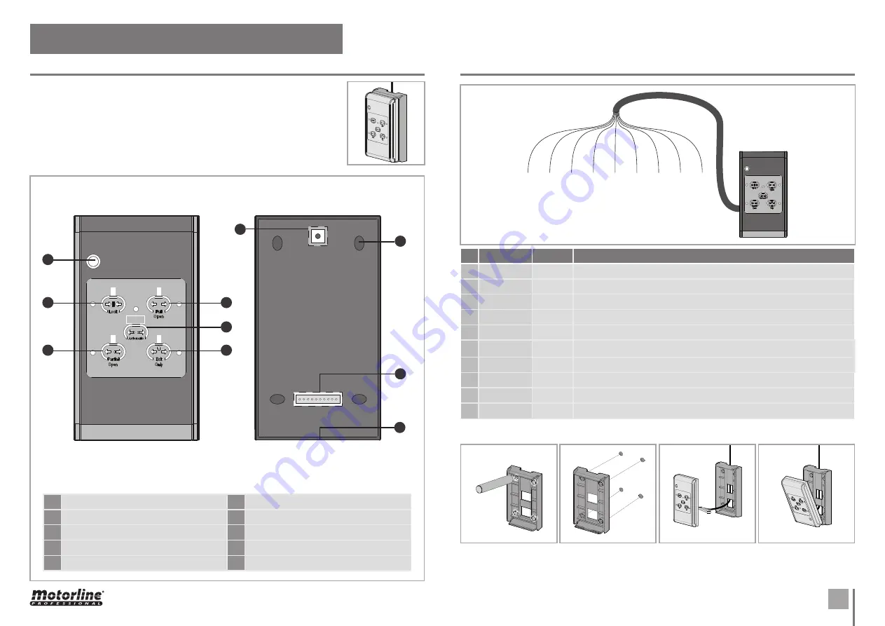 Motorline professional M CELE 01 Скачать руководство пользователя страница 1