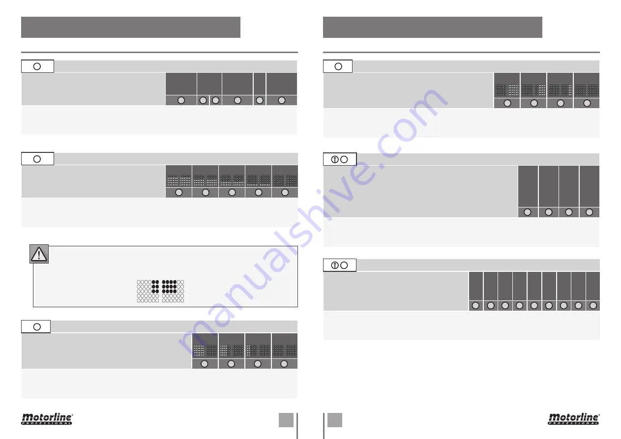 Motorline professional Portugal MR65 User'S And Installer'S Manual Download Page 10