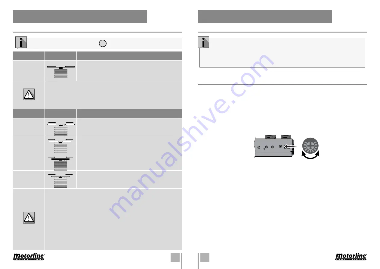 Motorline professional RAP100S User& Installer'S Manual Download Page 10