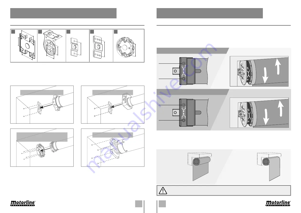 Motorline professional TUB10R User& Installer'S Manual Download Page 4