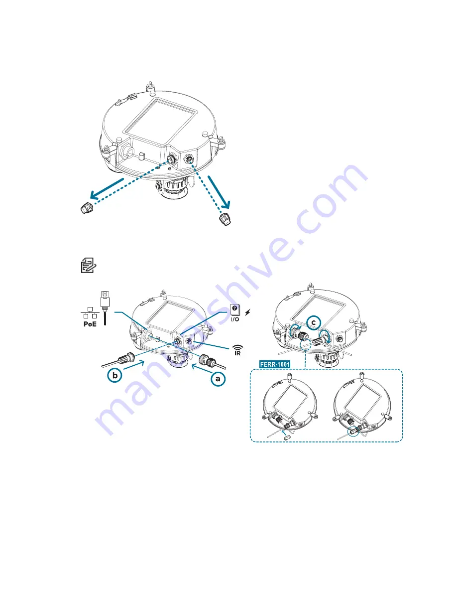 Motorola solutions PELCO Sarix Multi Pro Installation Manual Download Page 37