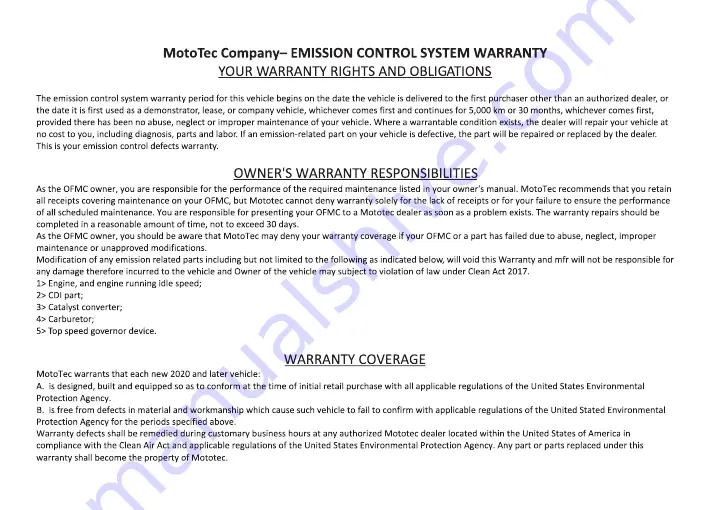 MotoTec MT-MiniBike-105cc User Manual Download Page 36