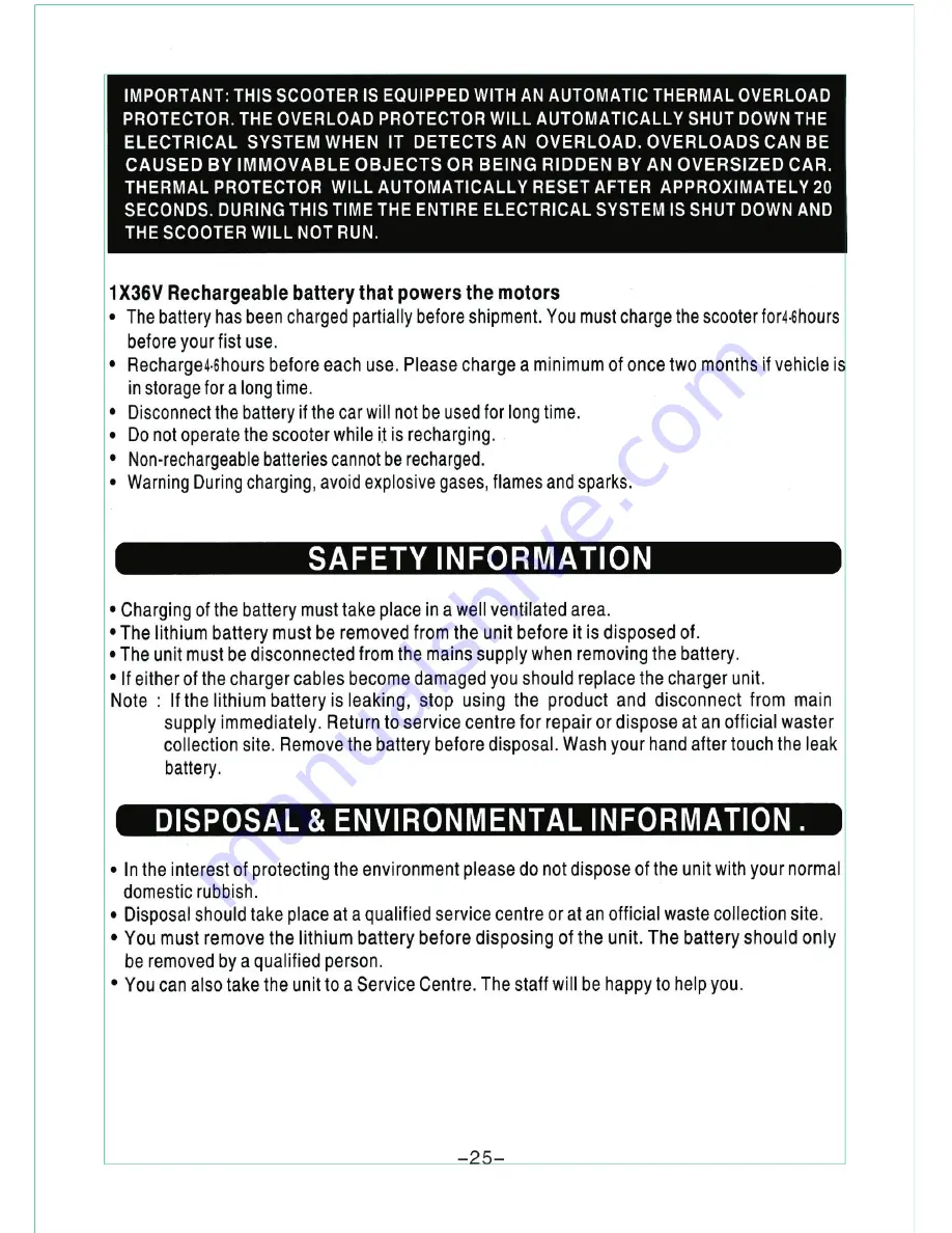 MotoTec Wheelman HM01Q Manual Download Page 27