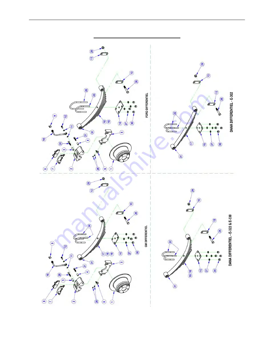 Motrec E-322 Operator And  Maintenance Manual Download Page 42