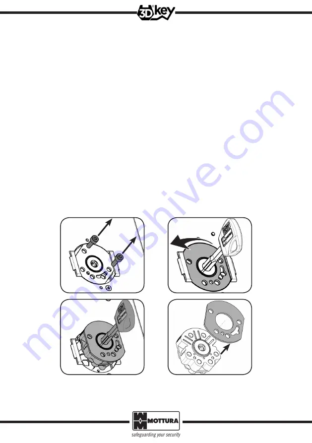 Mottura 3D Key 3D100 Series Instructions Download Page 2