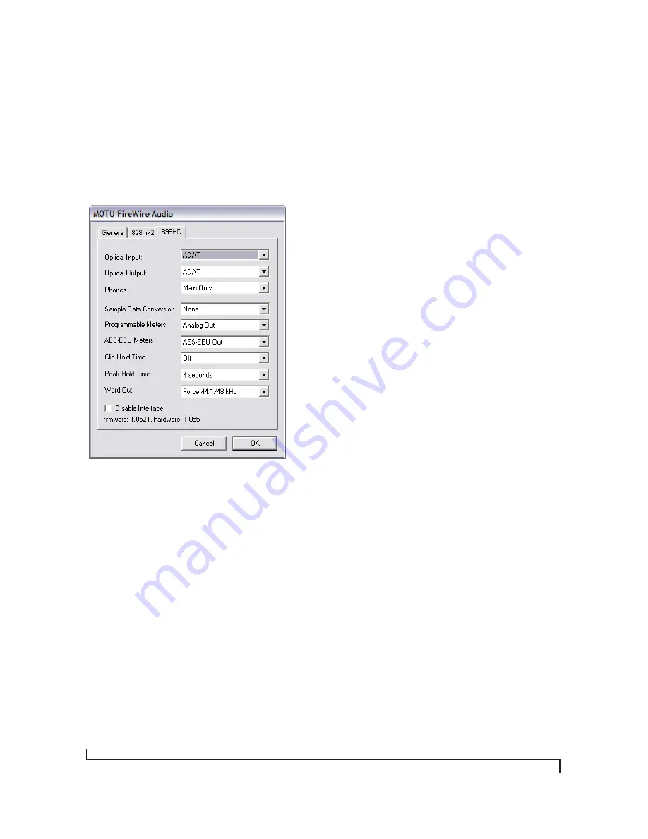 MOTU 896HD User Manual Download Page 16