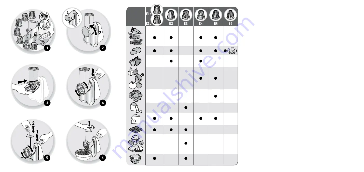 Moulinex Fresh Express DJ755G Manual Download Page 2