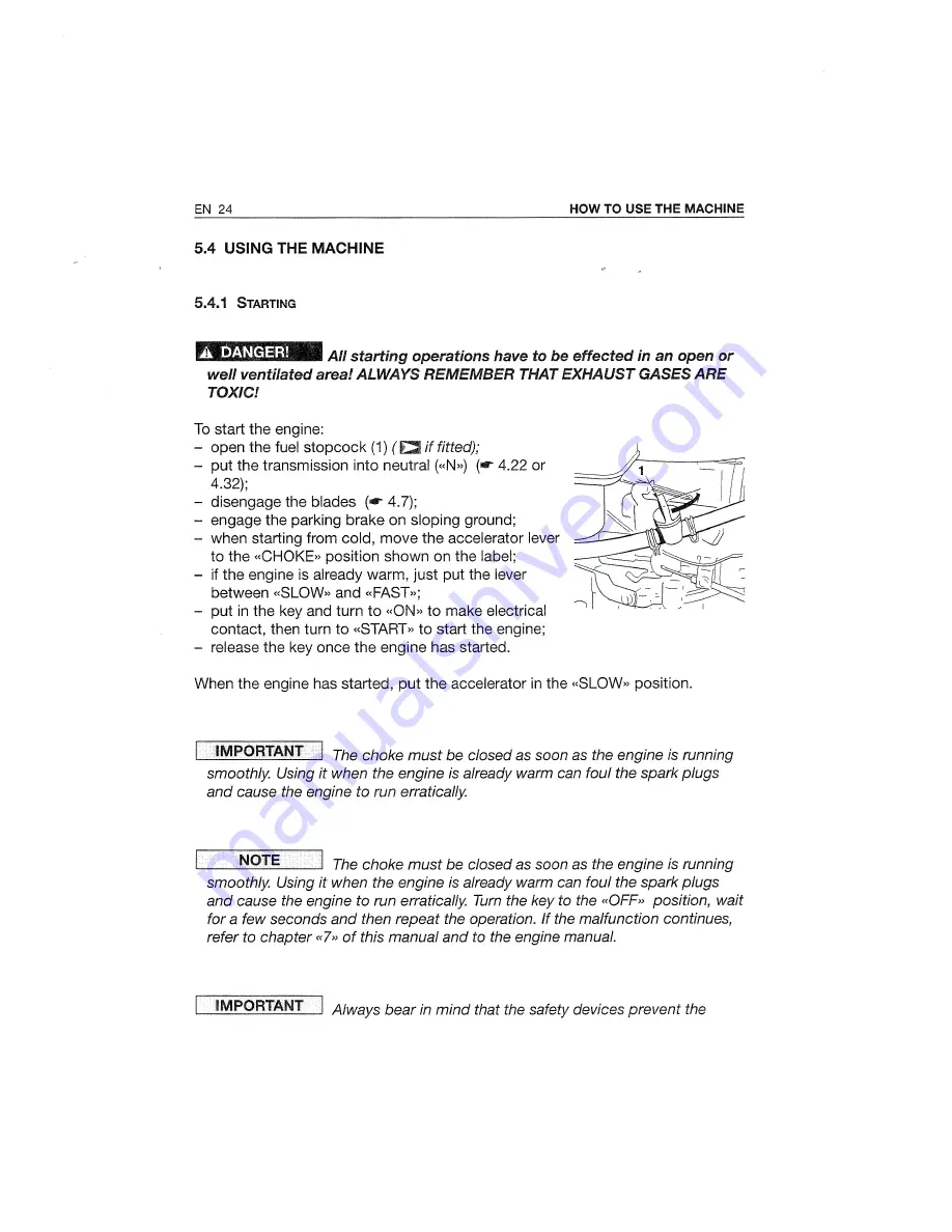 Mountfield 1228M H Manual Download Page 26