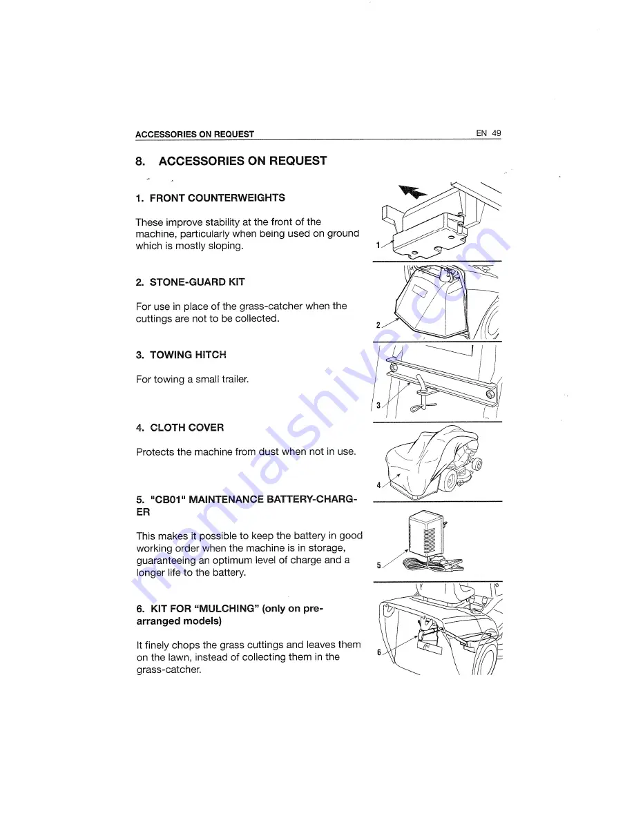 Mountfield 1228M H Manual Download Page 51