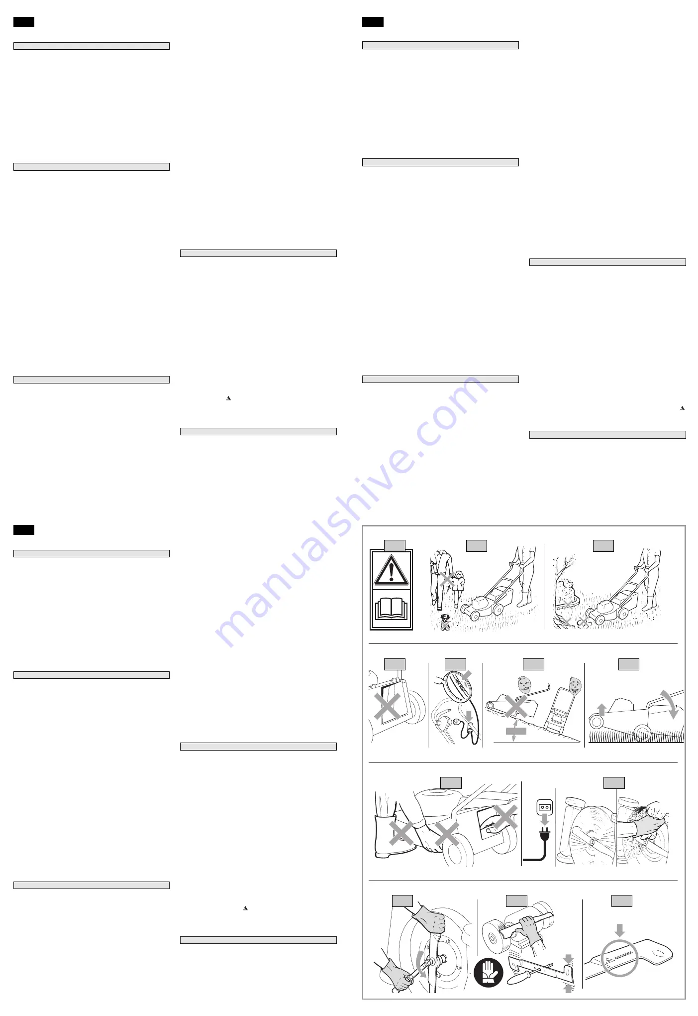 Mountfield EL46HP Operator'S Manual Download Page 4