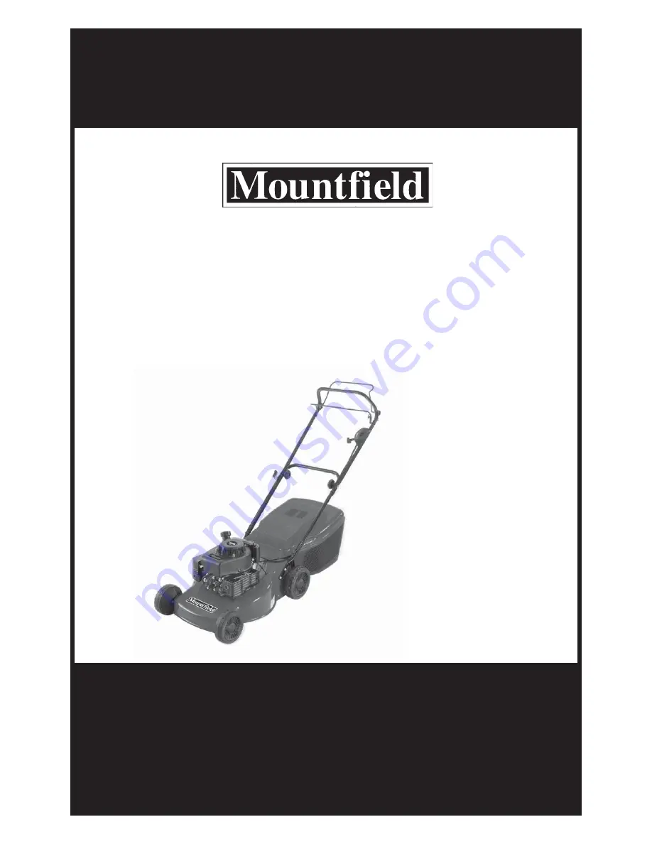 Mountfield HP184 Operating Instructions Manual Download Page 1