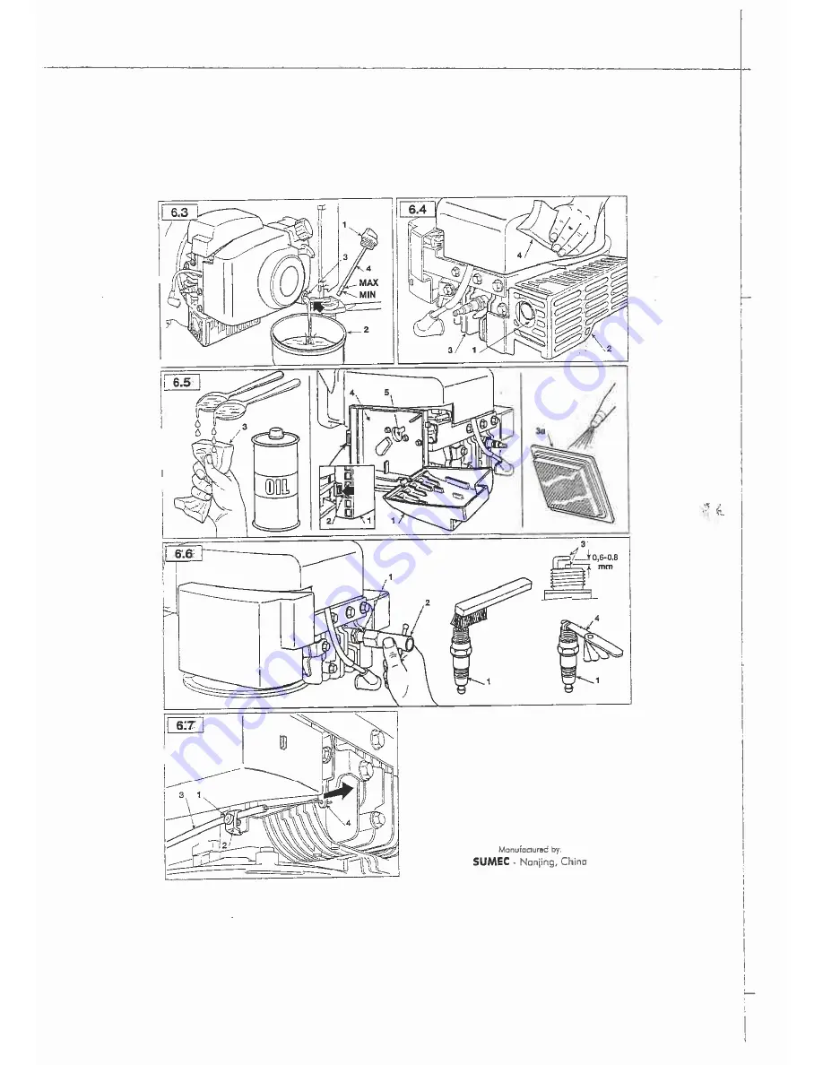 Mountfield Multiclip 501HP/PD Operator'S Manual Download Page 19