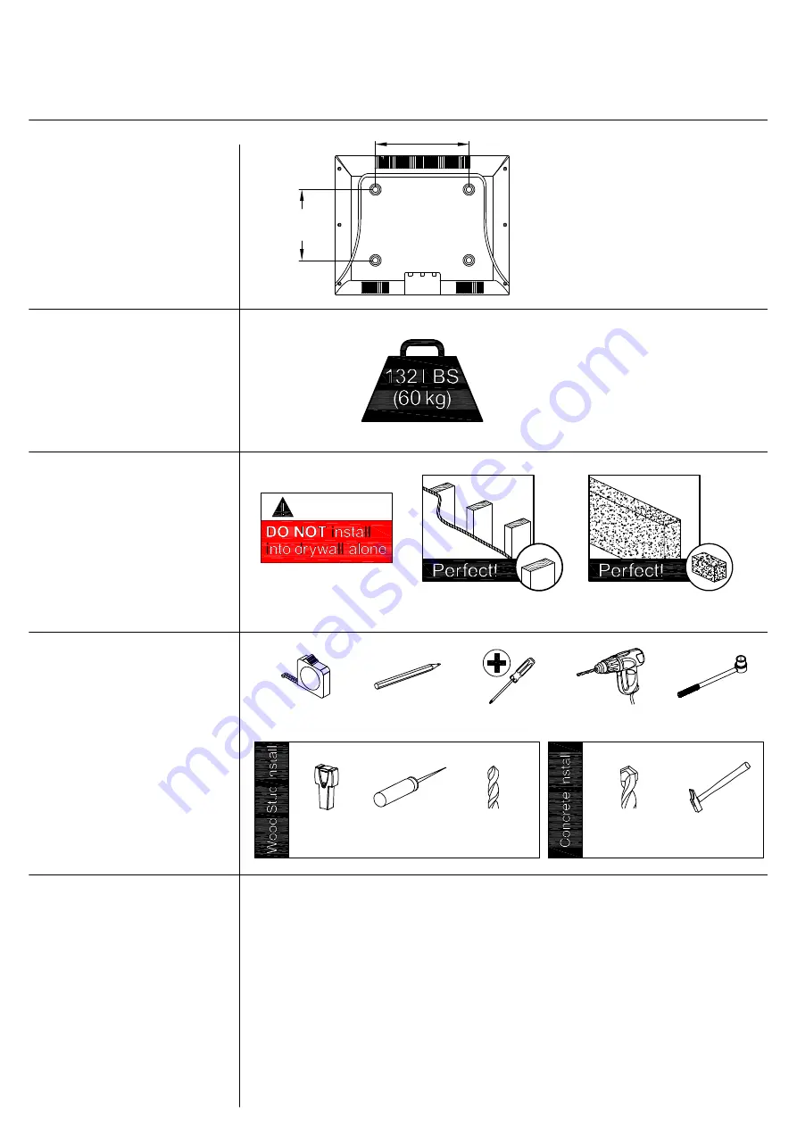 Mounting Dream HM2122-L Скачать руководство пользователя страница 2