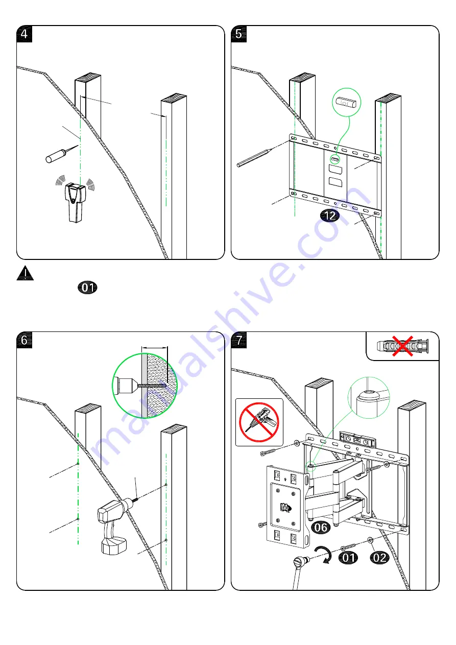 Mounting Dream HM2296-1 Installation Instruction Download Page 6