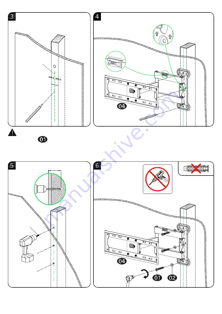 Mounting Dream HM2377 Installation Instruction Download Page 6