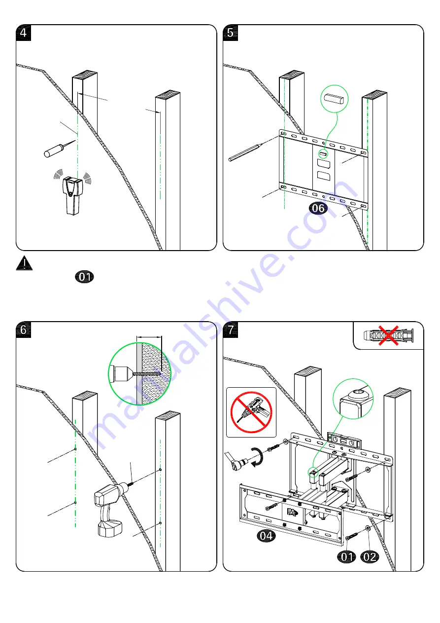 Mounting Dream HM2380 Installation Instruction Download Page 6