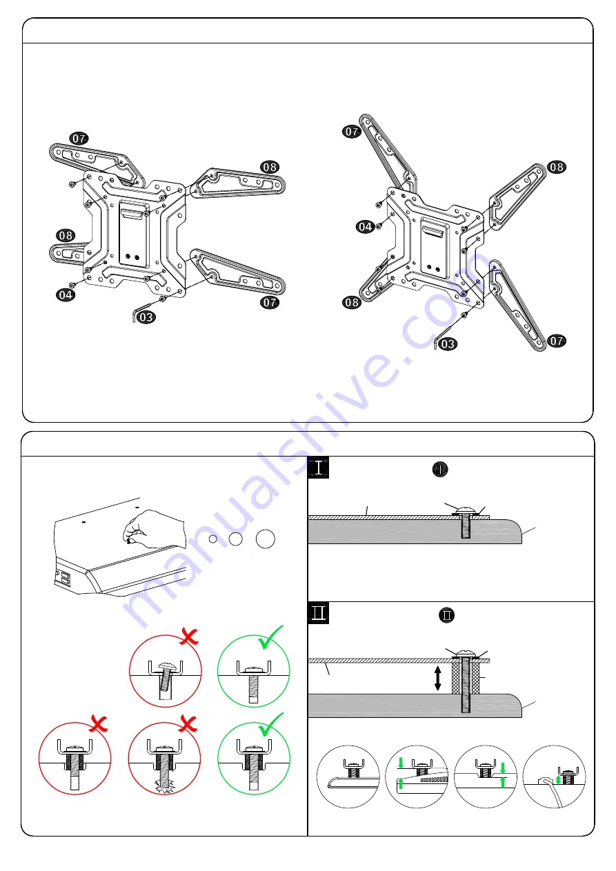 Mounting Dream HM2413-MX Installation Instructions Manual Download Page 5