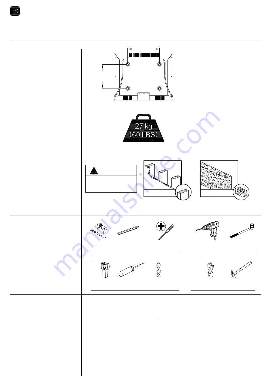 Mounting Dream HM2413-MX Installation Instructions Manual Download Page 17