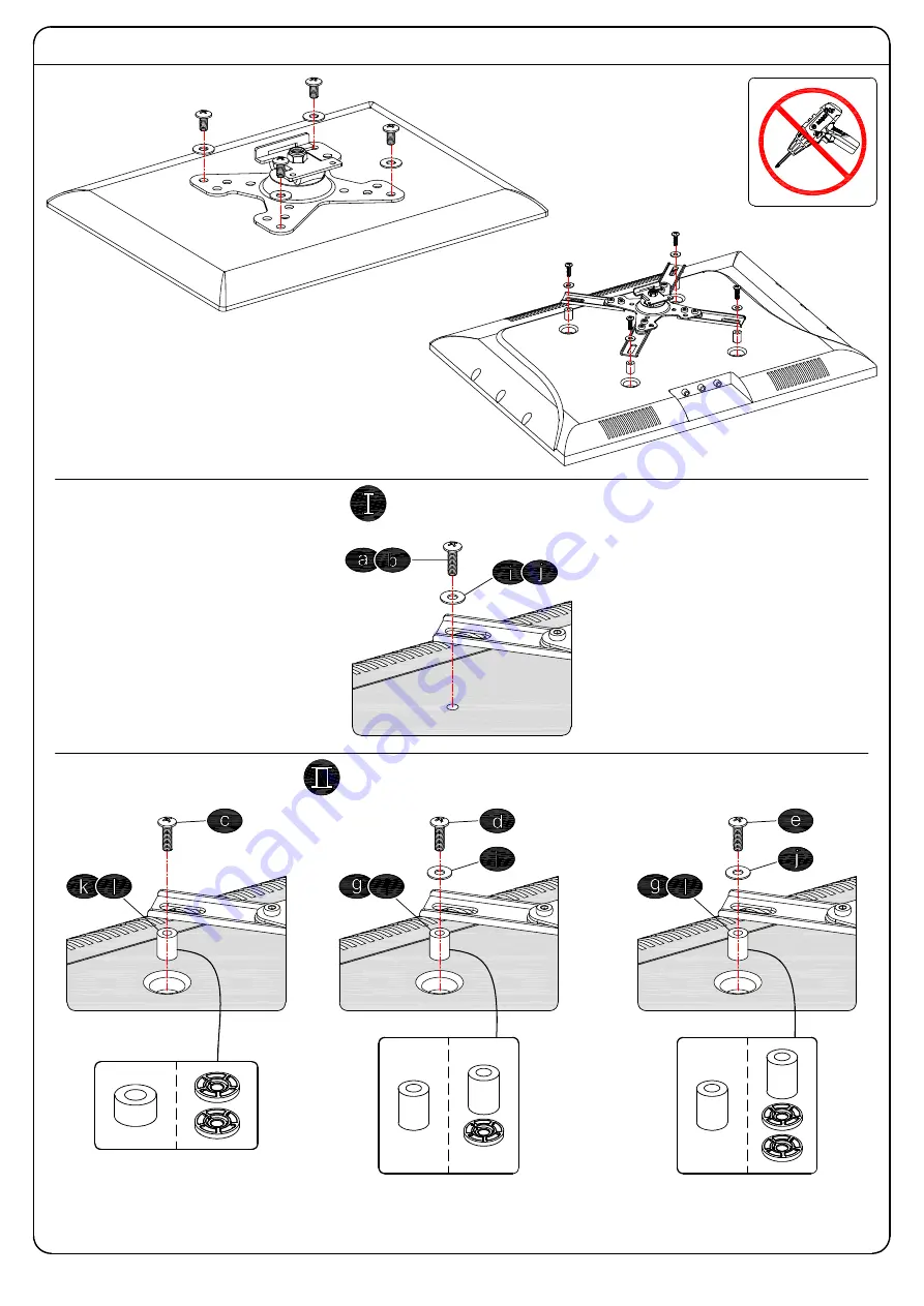 Mounting Dream HM2463-L Installation Instructions Manual Download Page 6