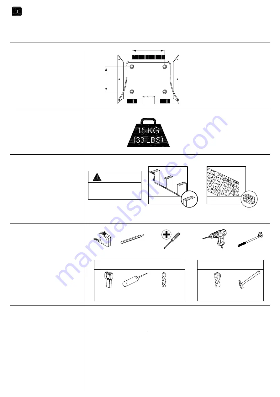 Mounting Dream HM2463-L Installation Instructions Manual Download Page 18