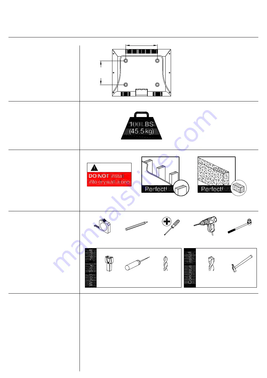 Mounting Dream MD2104 Installation Instruction Download Page 2