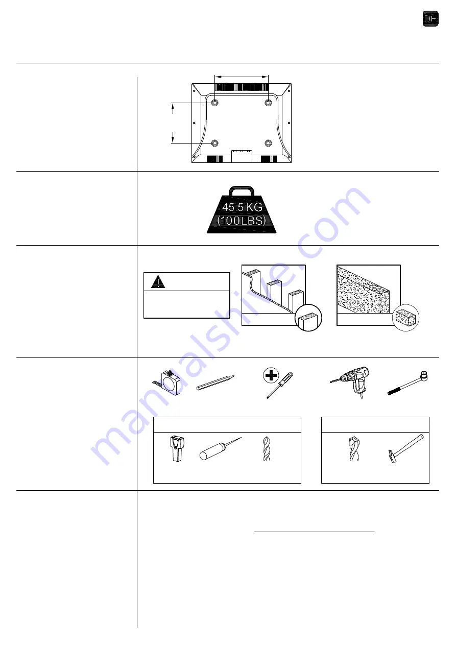 Mounting Dream MD2104 Installation Instruction Download Page 11