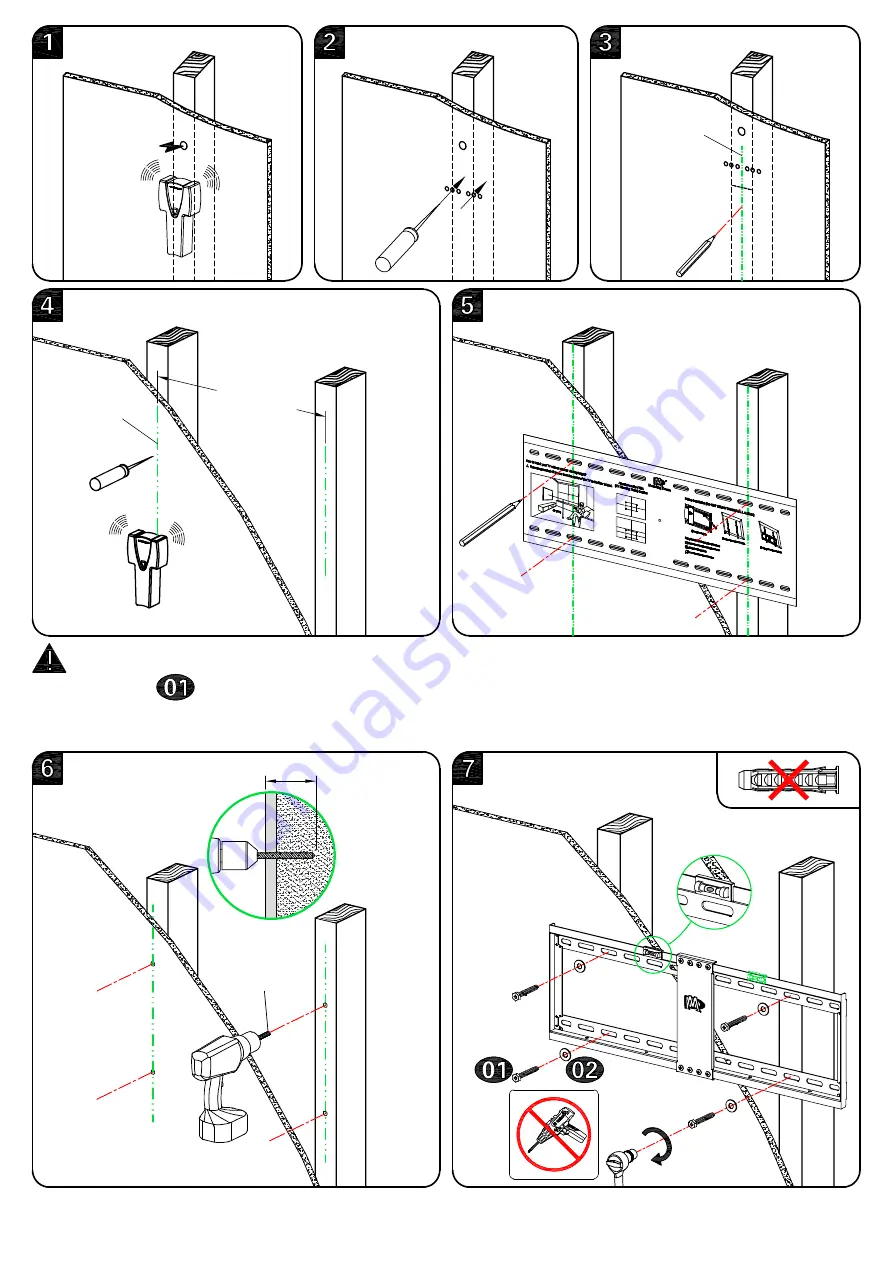 Mounting Dream MD2163-K Installation Instruction Download Page 6