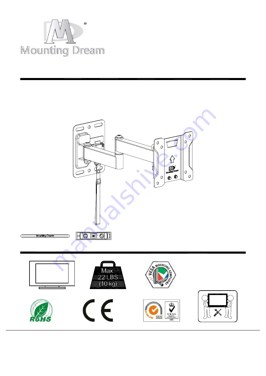 Mounting Dream MD2209 Installation Instructions Manual Download Page 1